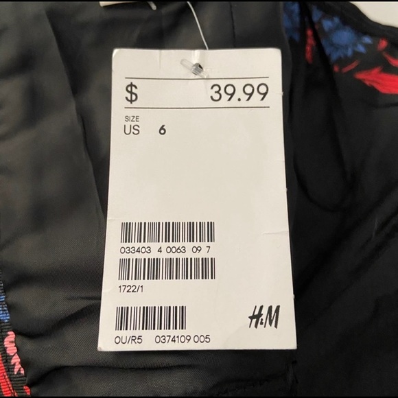 H&M Conscious Collection Floral Romper NWT - Picture 4 of 6